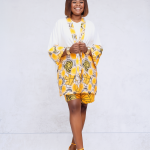 Léora Mosaic — Ensemble Wax Kimono & Short Taille Haute