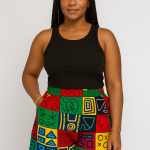 Imani Cut — High-Waisted Wax Shorts Duo