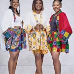Léora Mosaic — Ensemble Wax Kimono & Short Taille Haute