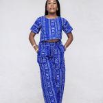 Rhema Rise — Premium Wax Cotton Two-Piece Set