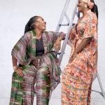 Zahraï — Ensemble 3 pièces batik émeraude & rubis
