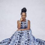 Nooréya — Robe Maxi Batik Bleu Nuit